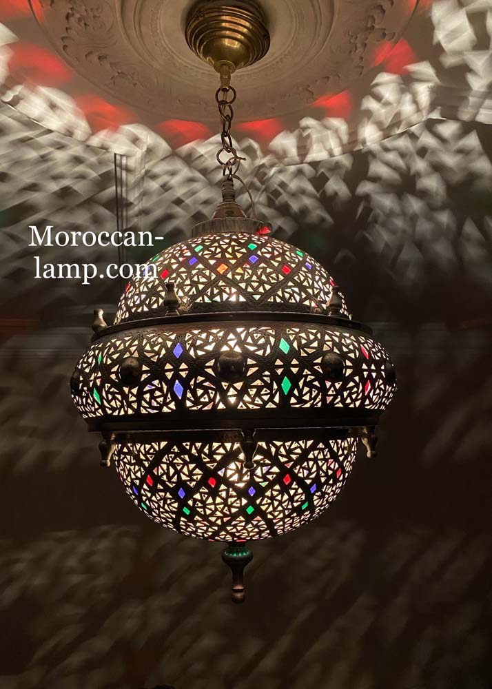 Suspension marocaine, plafond - Depuis